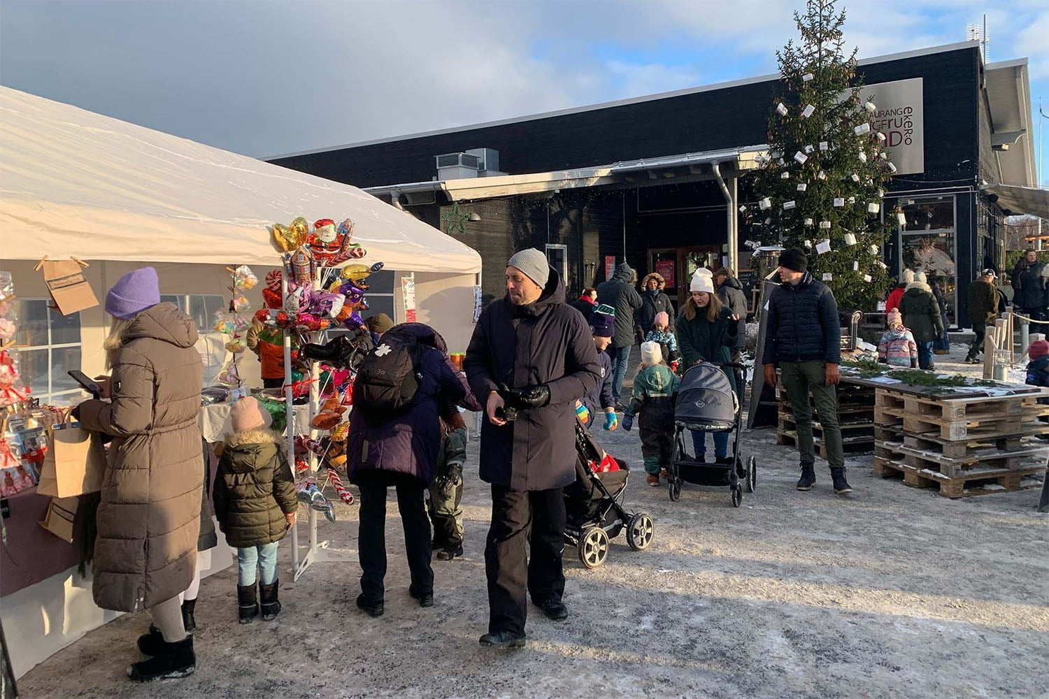 Julmarknad Jungfrusund Gästhamn Ekerö
