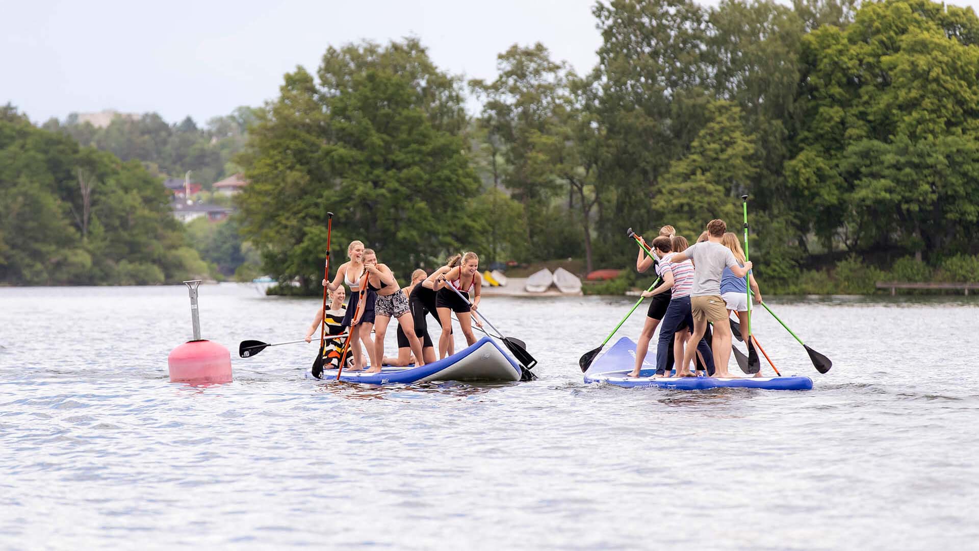 SUP Aktivitet Jungfrusund Gästhamn Ekerö