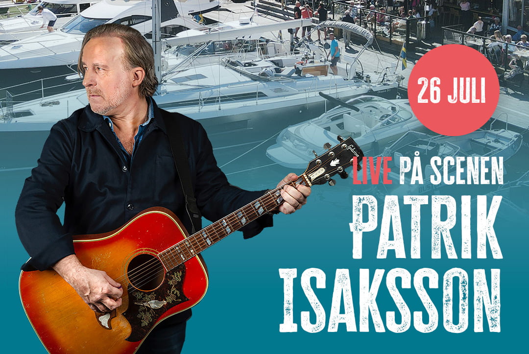 Patrik Isaksson live på Jungfrusund 26 juli 2023